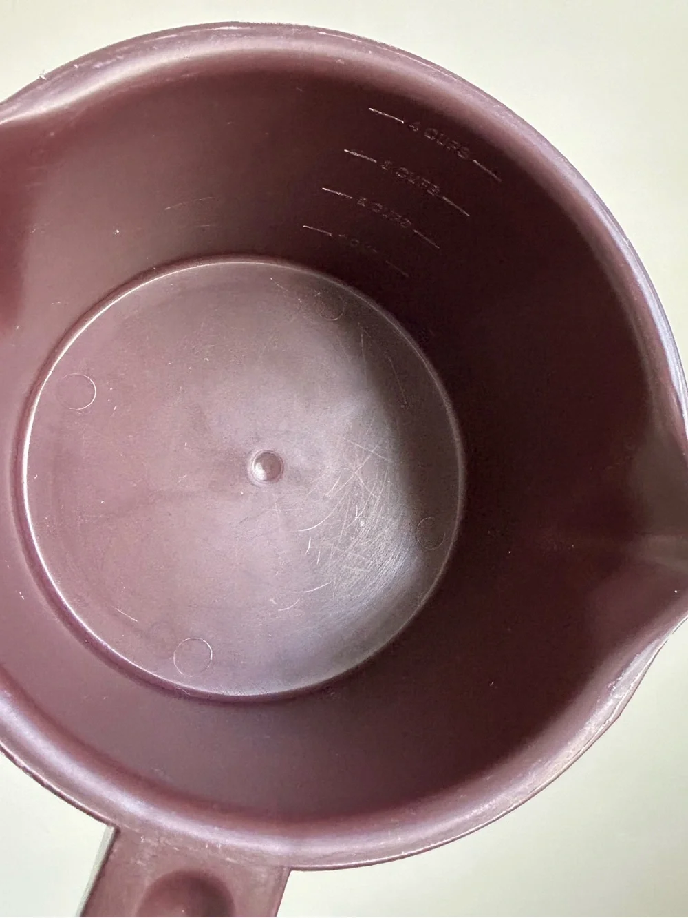 PAMPERED CHEF BROWN 1 QT MICRO-COOKER STEAMER WITH HANDLE & STRAINER LID ~ USA